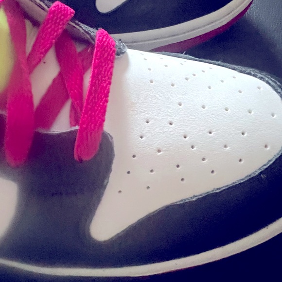 Nike Dunk High London 2012 Fireberry size US 12M - Picture 9 of 10